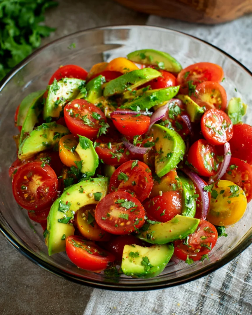 Avocado and Tomato Salad