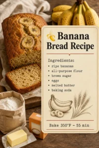 Banana Bread Recipe
