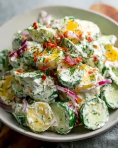 Cucumber Ranch Crack Salad