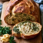 Pull-Apart Garlic Herb Bread for Family Dinners