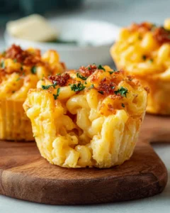 Macaroni and Cheese Muffins