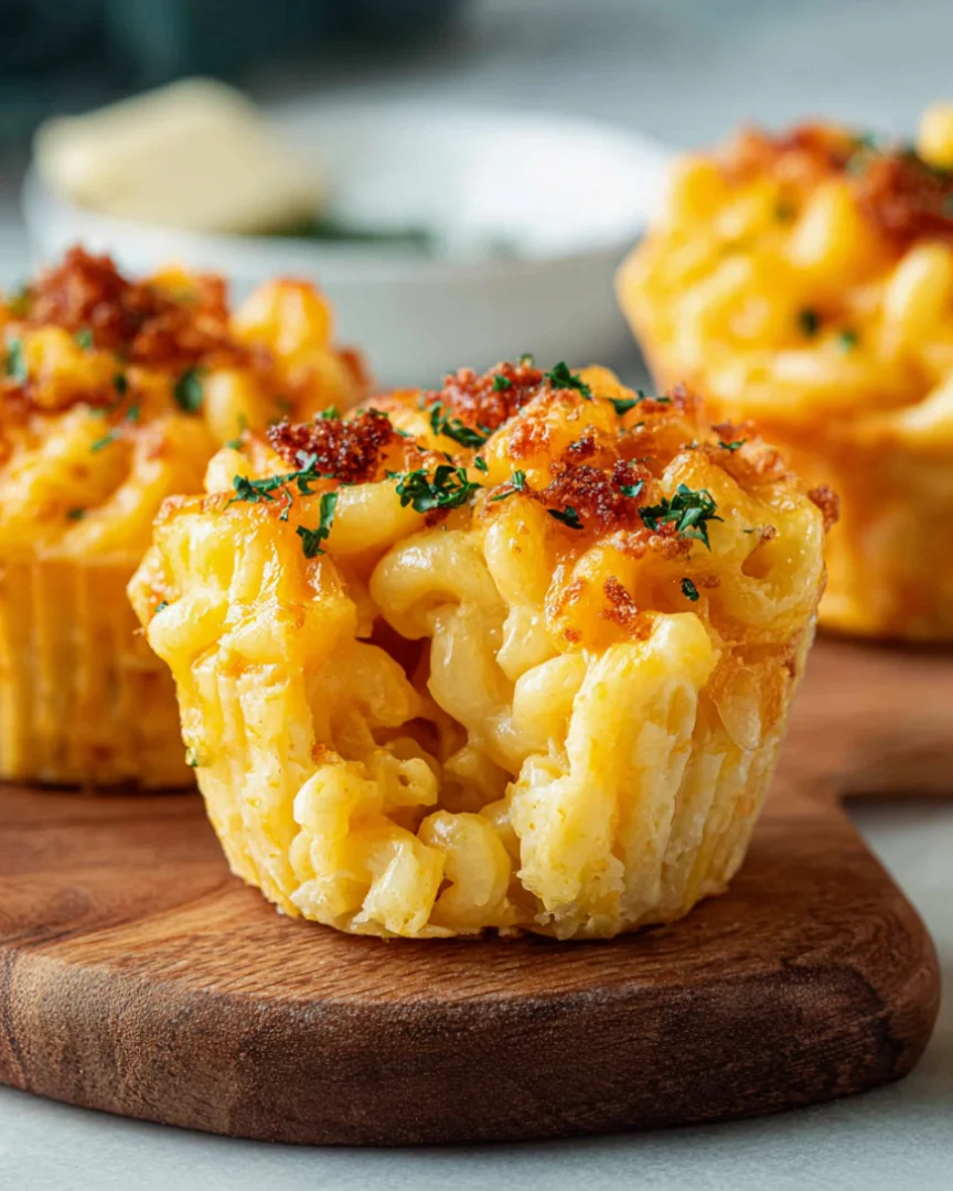 Macaroni and Cheese Muffins