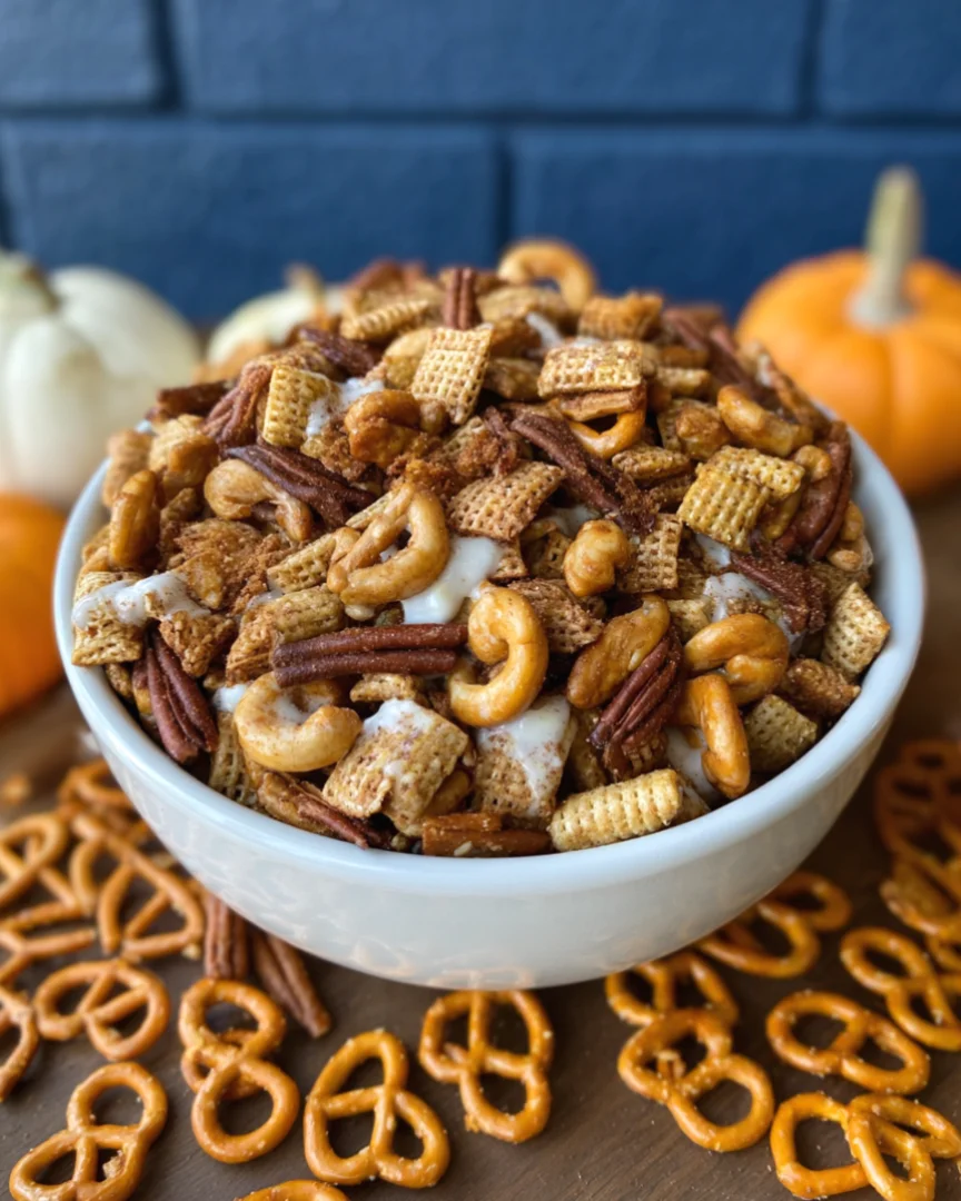 Pumpkin Spice Snack Mix
