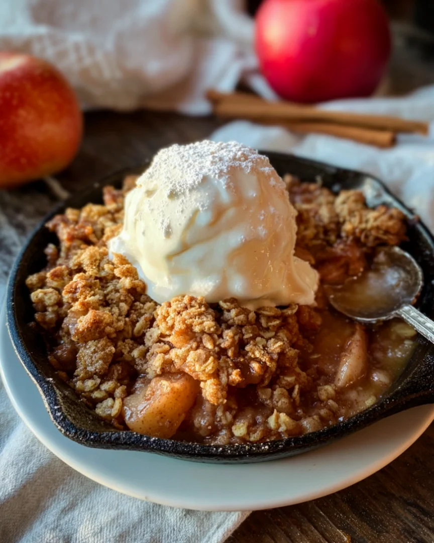 Sweet Cinnamon Apple Crisp